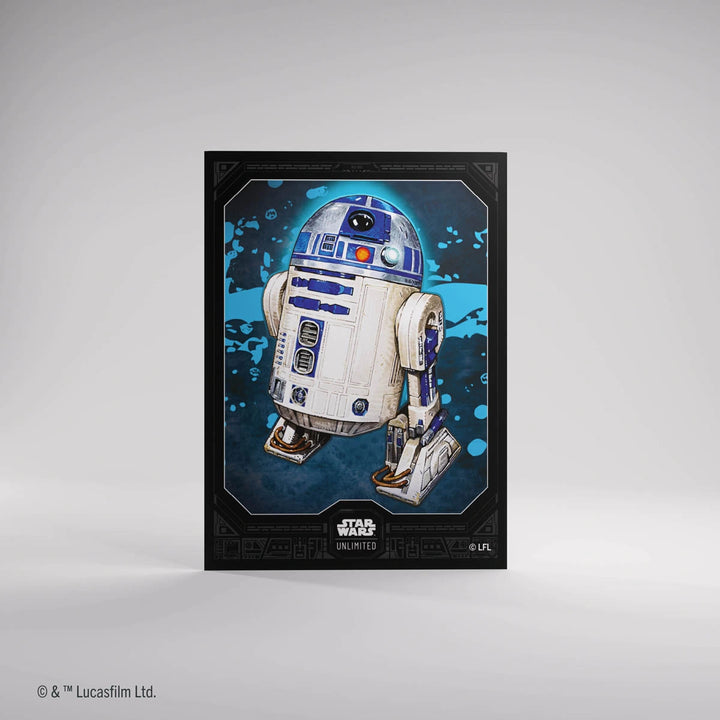Gamegenic - Star Wars Unlimited  - Art Sleeves - R2-D2