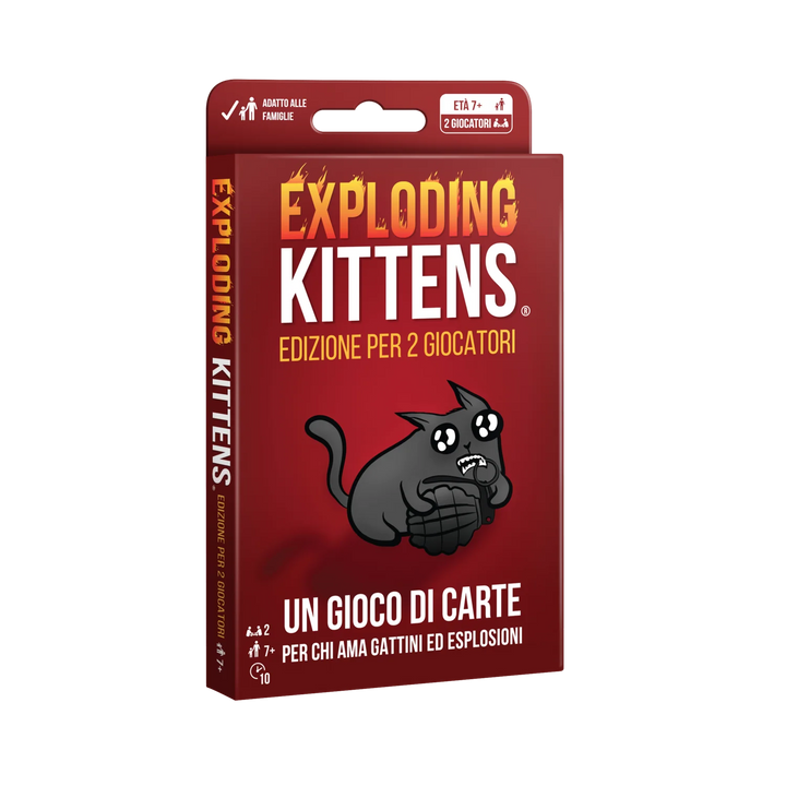 Exploding Kittens Edizione per 2 giocatori