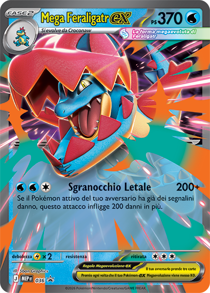Pokemon - Collezione Mega Emboar-EX, Mega Feraligator-EX e Mega Meganium-Ex - Ascesa eroica (IT)