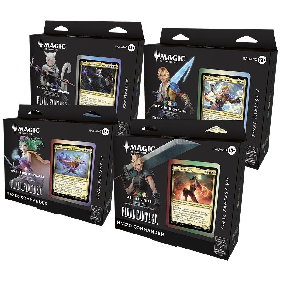 Magic The Gathering - Final Fantasy Commander Deck