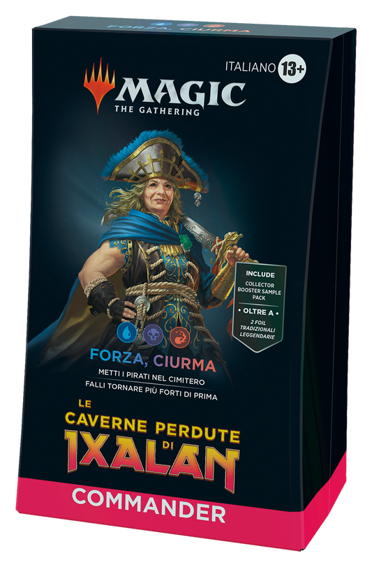 Magic The Gathering - Le Caverne perdute di Ixalan - Commander Deck Forza, Ciurma ITA