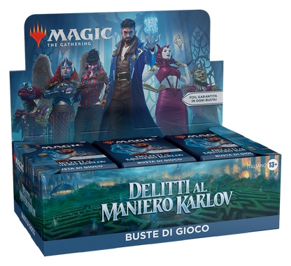 Magic TCG - Delitti al Maniero Karlov Play Booster Box