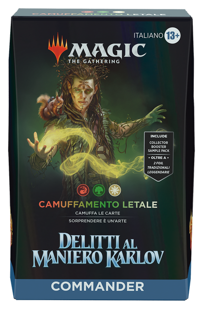 Magic The Gathering - Delitti al Maniero Karlov - Commander Deck ITA