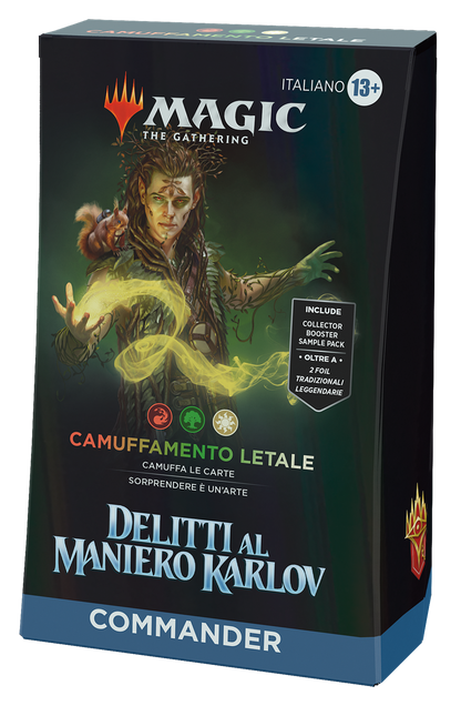 Magic The Gathering - Delitti al Maniero Karlov - Commander Deck ITA