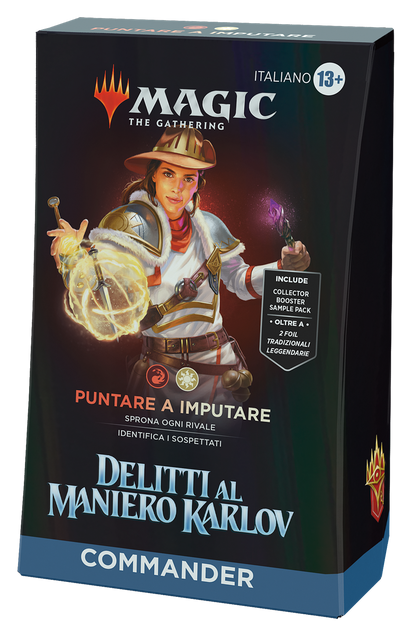 Magic The Gathering - Delitti al Maniero Karlov - Commander Deck ITA