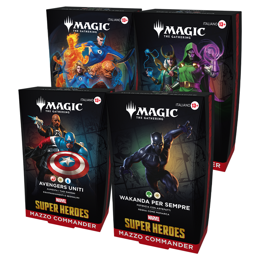 Magic The Gathering - Marvel Super Heroes - Commander Deck ITA