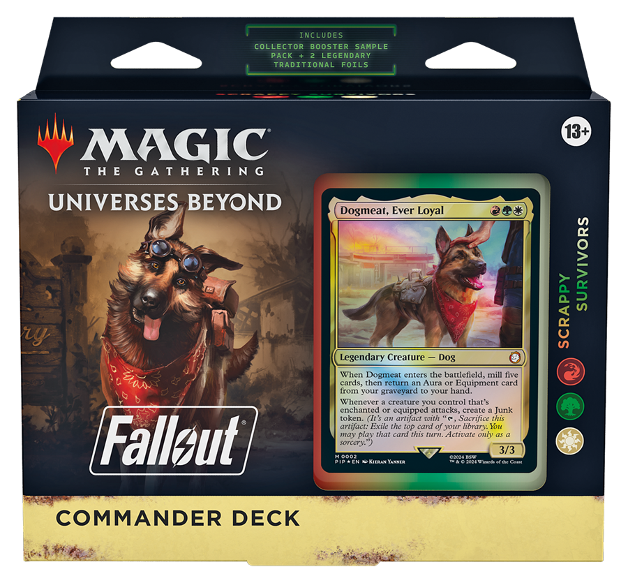 MTG - Fallout Commander Decks 4 Pack ITA