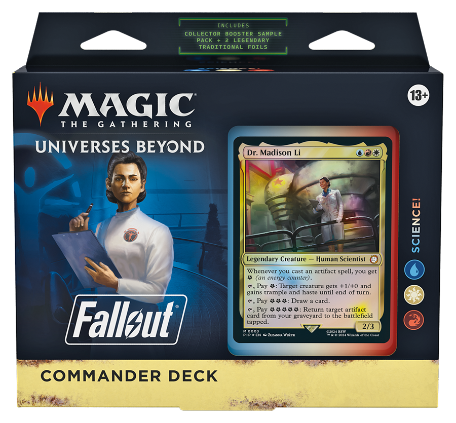 MTG - Fallout Commander Decks 4 Pack ITA