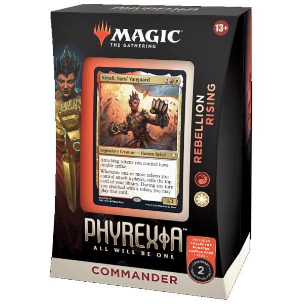 Magic The Gathering - Phyrexia Commander Deck Rebellion Rising  ENG