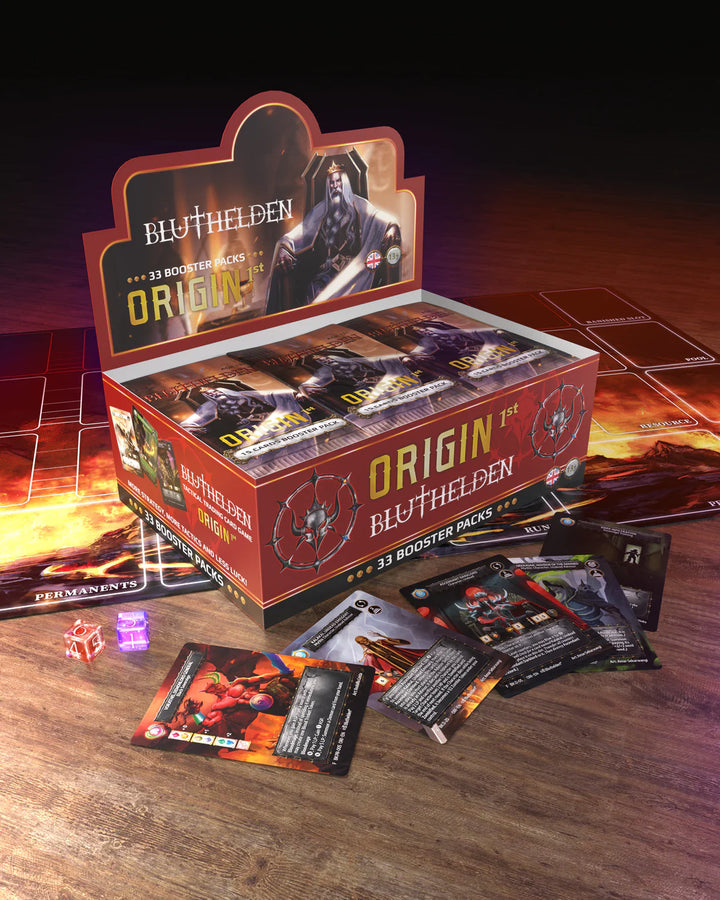 Bluthelden - Origin Booster Display (33 Pack)  ENG