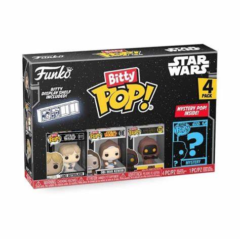 Bitty POP! Star Wars Vinyl Figure 4-Pack Luke 2,5 cm