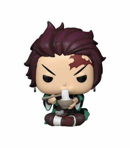 Demon Slayer POP! Animation Vinyl Figure  Tanjiro w/Noodles 9 cm