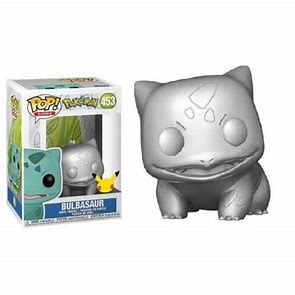 Pokemon POP! Games Vinyl Figure Bulbasaur Pokemon Silver 25th AnniversarySpecial