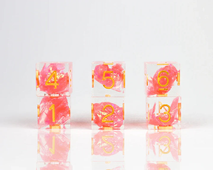 Sirius Dice - D6 Dice - Sharp Flamingo