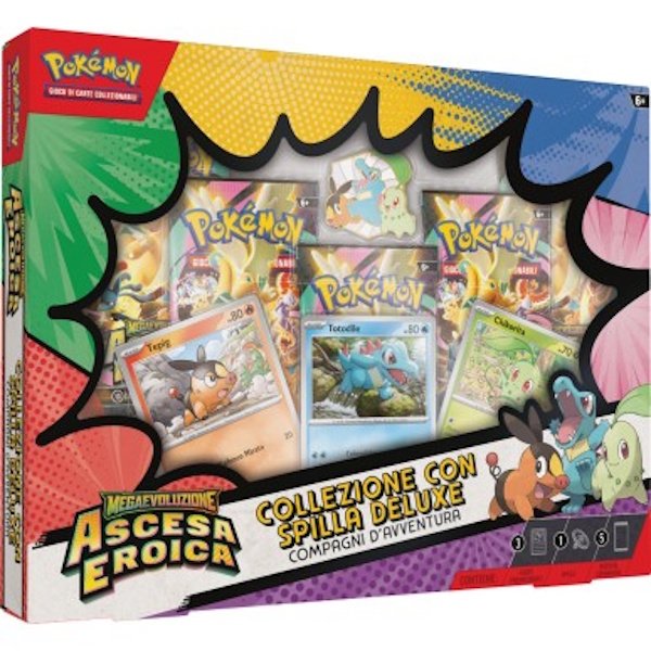 Pokemon -  Pokemon M2.5 Collezione con spilla Deluxe Compagni d'avventura (IT)