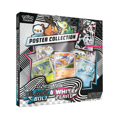 Pokemon - Scarlet & Violet 10.5 - Black Bolt & White Flare Unova Poster