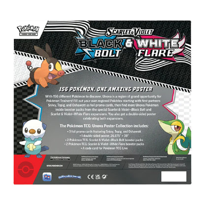 Pokemon - Scarlet & Violet 10.5 - Black Bolt & White Flare Unova Poster