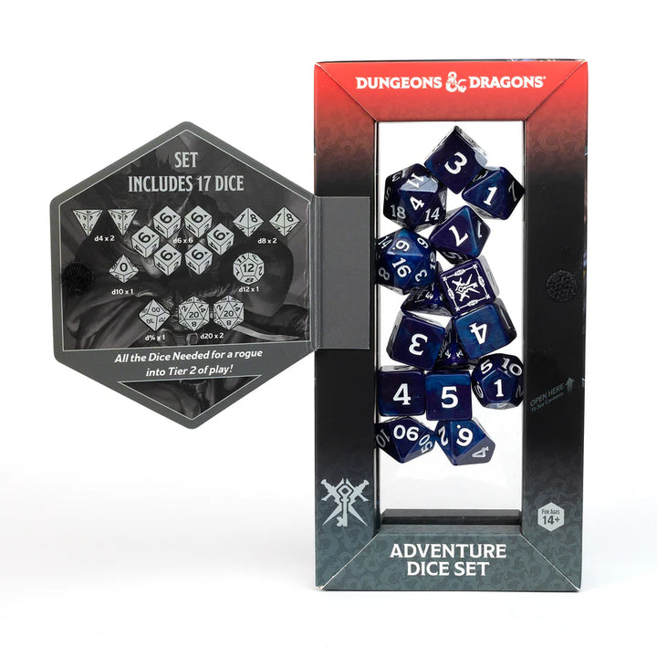 D&D Adventure Dice - Rogue: Purple