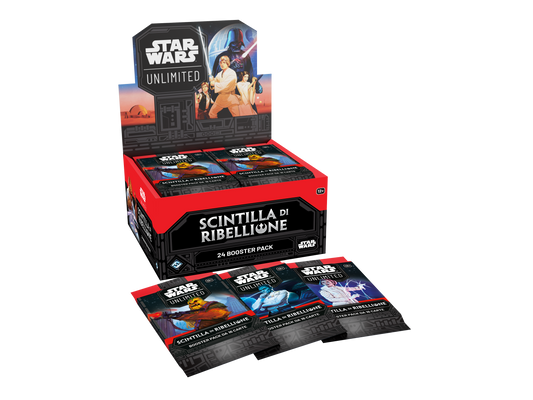 Star Wars Unlimited - Scintilla di Ribellione Booster Box ITA