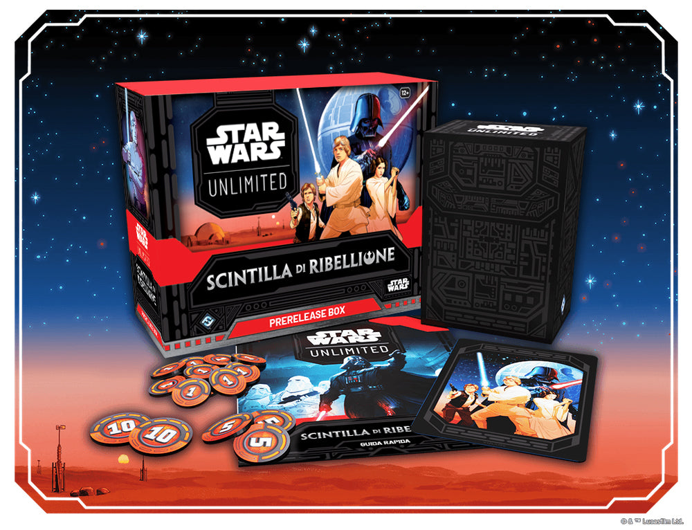 Star Wars Unlimited: Scintilla di Ribellione - Pre Release Box