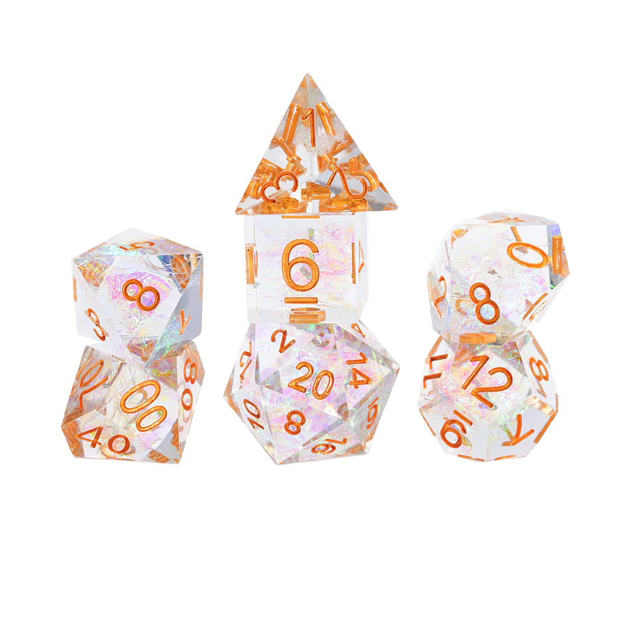 Sirius Dice - Set Dadi Sharp Fairy Crystal