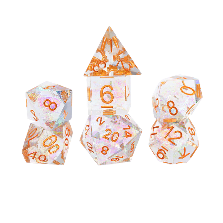 Sirius Dice - Set Dadi Sharp Fairy Crystal