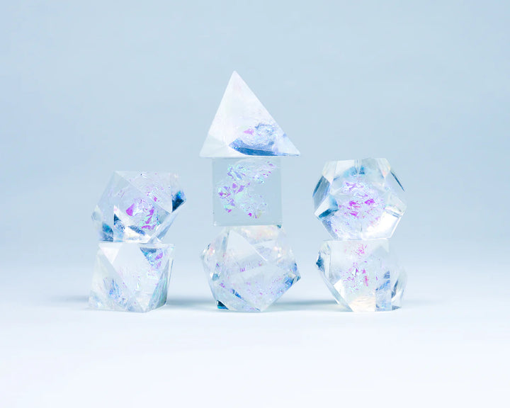 Sirius Dice - Dice Set - Clear Cloak & Dagger