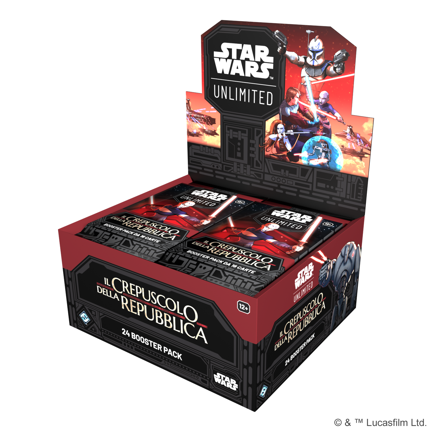 Star Wars Unlimited - Il crepuscolo della Repubblica - Booster Box Ita