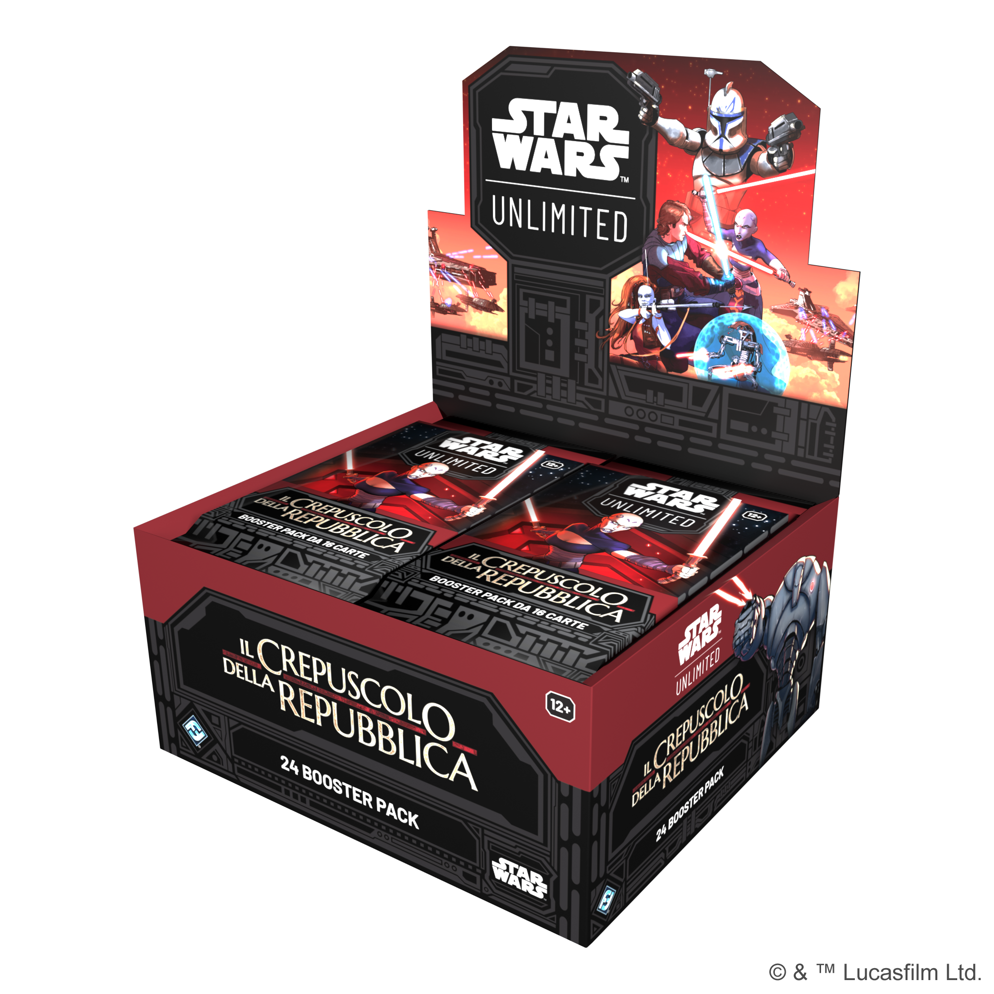 Star Wars Unlimited - Il crepuscolo della Repubblica - Booster Box Ita