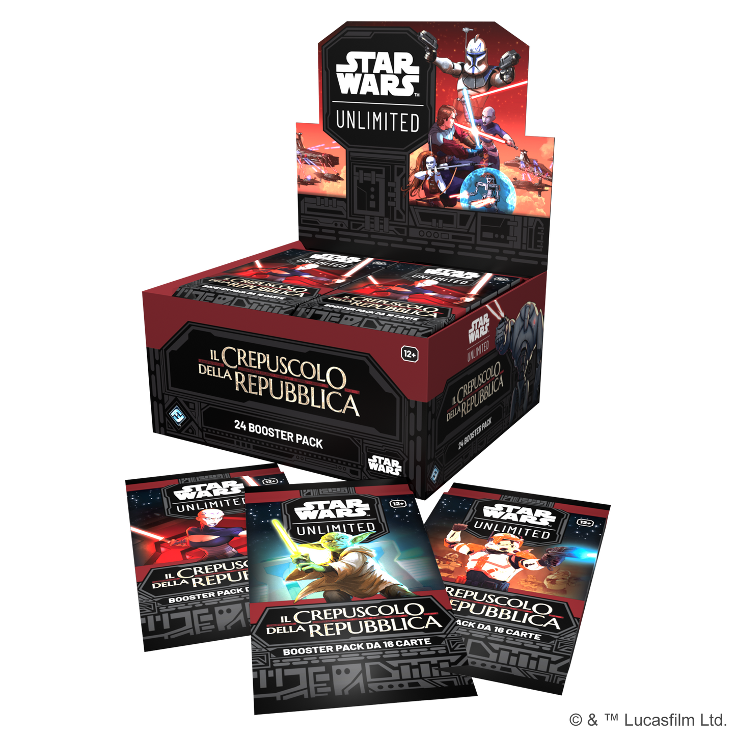 Star Wars Unlimited - Il crepuscolo della Repubblica - Booster Box Ita