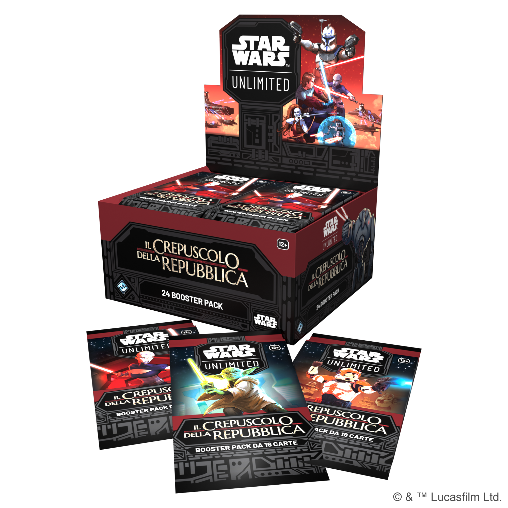 Star Wars Unlimited - Il crepuscolo della Repubblica - Booster Box Ita