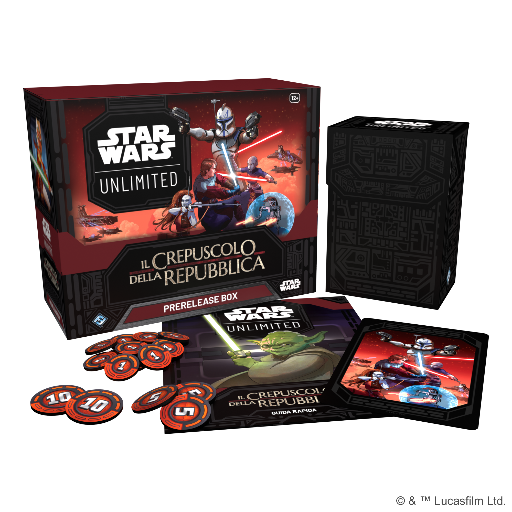 SWU  IL CREPUSCOLO DELLA REPUBBLICA: PRERELEASE BOX