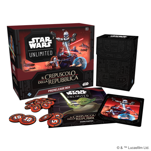 SWU  IL CREPUSCOLO DELLA REPUBBLICA: PRERELEASE BOX