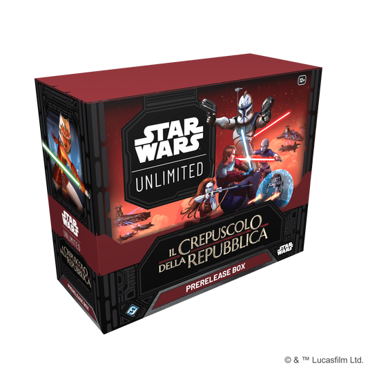 SWU  IL CREPUSCOLO DELLA REPUBBLICA: PRERELEASE BOX