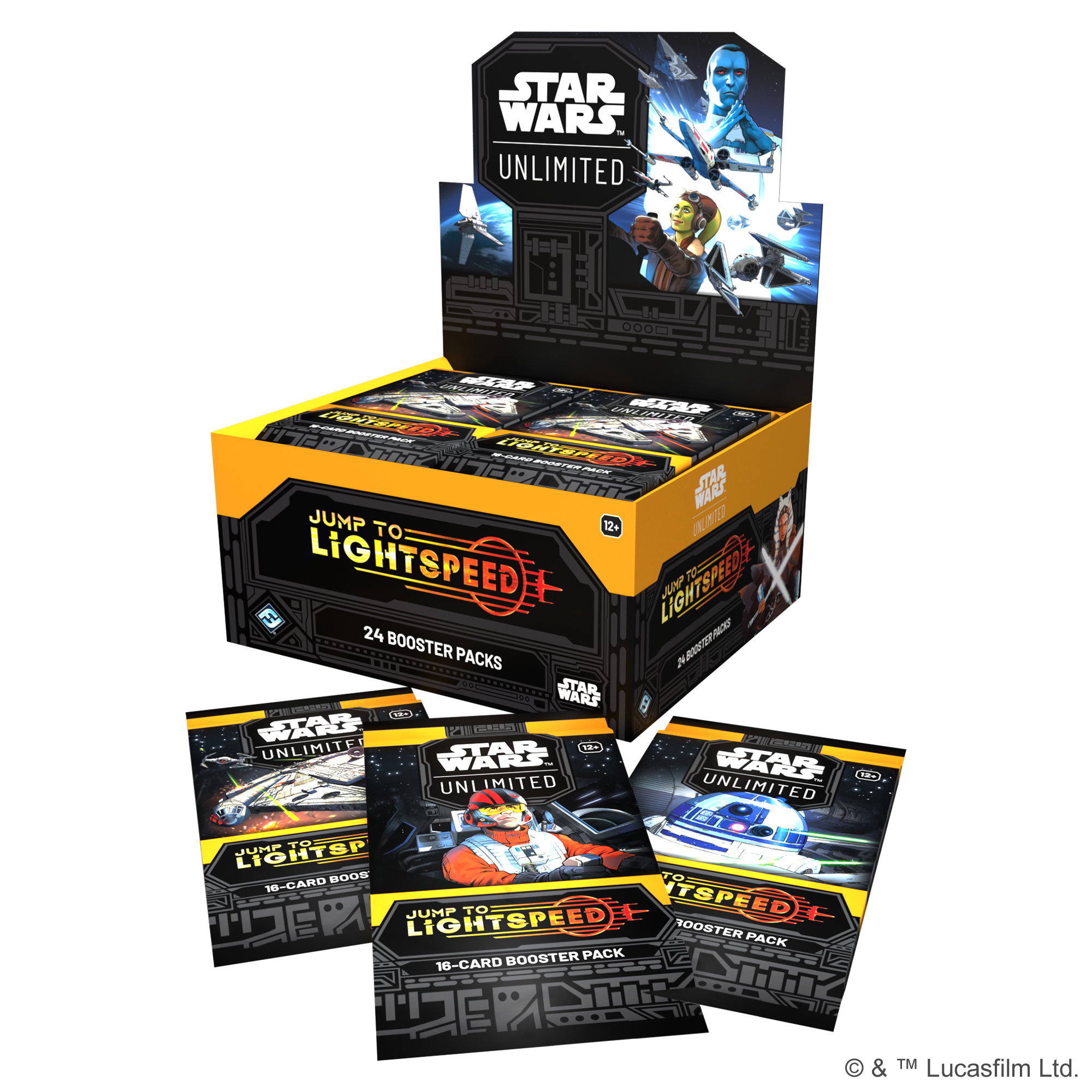 Star Wars Unlimited - Jump to Lightspeed Booster Box 24 Buste