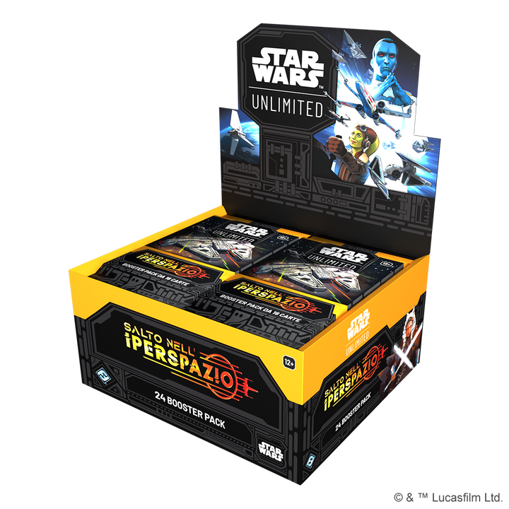 Star Wars Unlimited - Jump to Lightspeed Booster Box 24 Buste