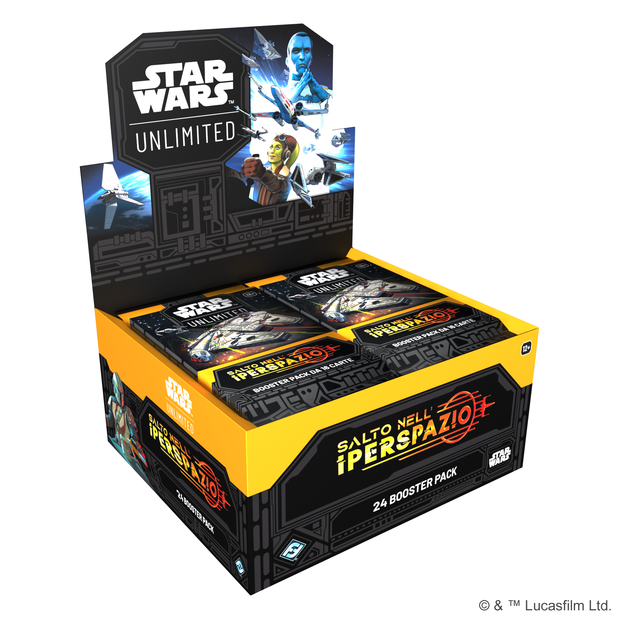 Star Wars Unlimited - Jump to Lightspeed Booster Box 24 Buste
