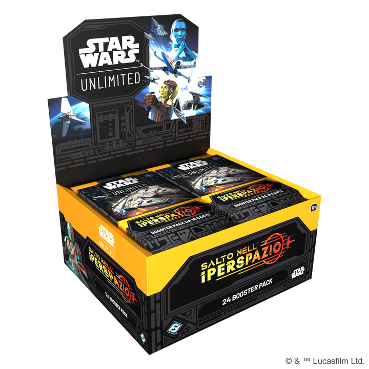 Star Wars Unlimited - Jump to Lightspeed Booster Box 24 Buste