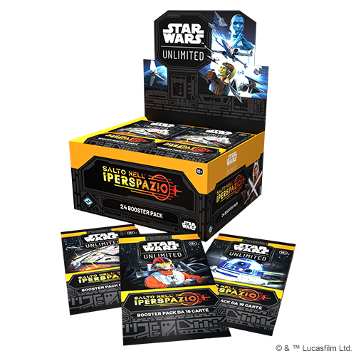 Star Wars Unlimited - Jump to Lightspeed Booster Box 24 Buste