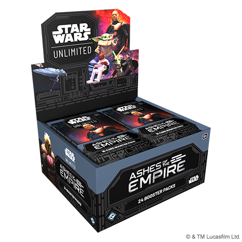 Star Wars Unlimited - Ceneri dell'Impero Booster box ENG