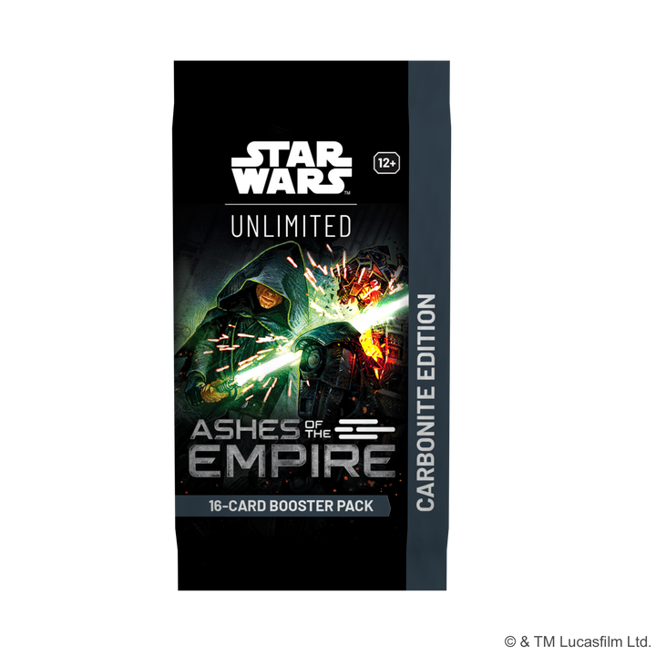 Star Wars Unlimited -Ash of the empire- Carbonite Booster box ENG