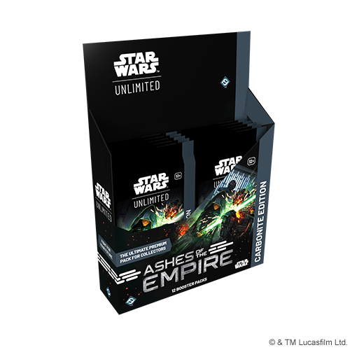 Star Wars Unlimited -Ash of the empire- Carbonite Booster box ENG