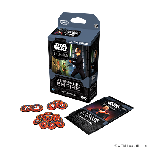 Star Wars Unlimited - Ceneri dell'Impero - Deck: Luke Skywalker ENG