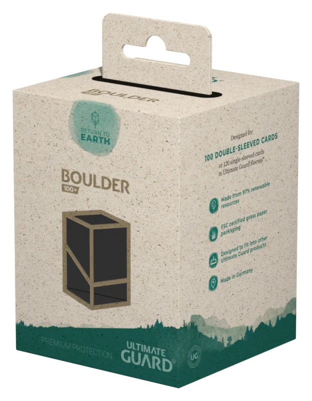 Ultimate Guard Return to Earth Boulder 100+ - Black