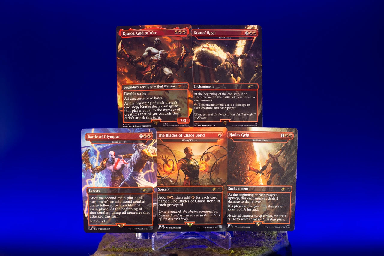 Magic The Gathering - Secret Lair Playstation - God of War - Greek -  Regular