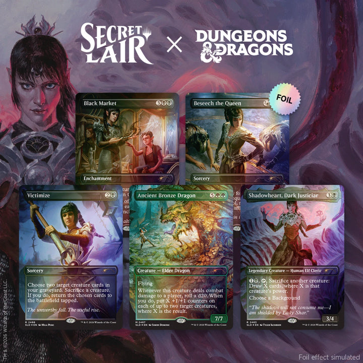 Magic The Gathering - Secret Lair Dungeons & Dragons - Shadowheart's Devotion FOIL (ENG)