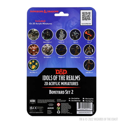 D&D Idols of the Realms: Boneyard: 2D Set 2