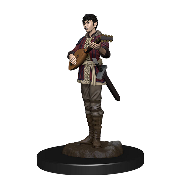 D&D Icons of the Realms - Premium Miniatures - Bardo Mezzelfo Femmina