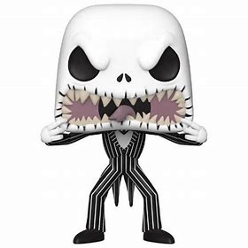 Nightmare Before Christmas Pop! Disney Jack Skellington Scary Face