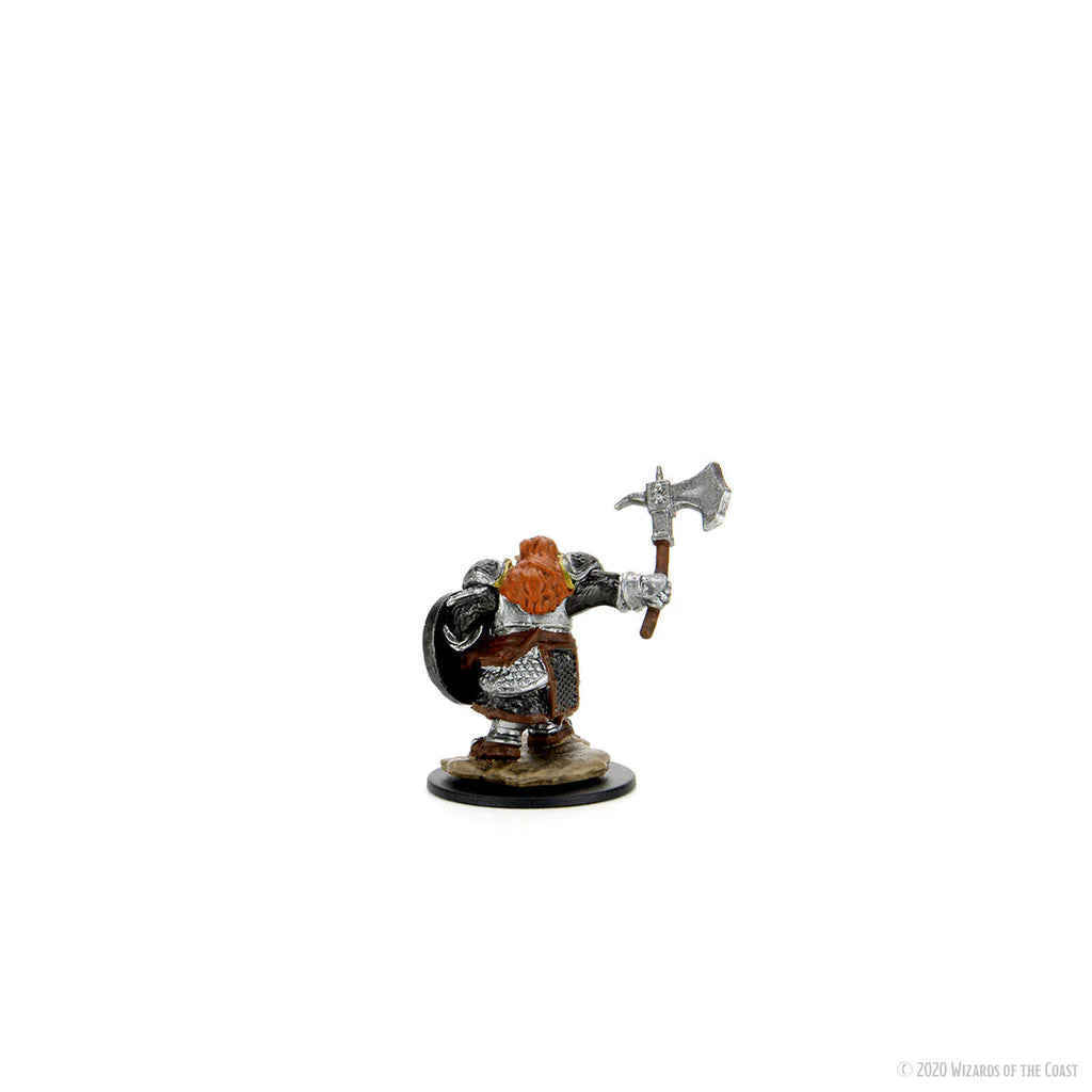 D&D Icons of the Realms - Premium Miniatures - Guerriero Nano Maschio